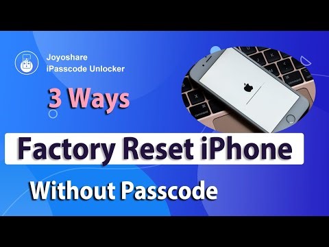 How to Factory Reset iPhone without Password Easily 3 Ways
