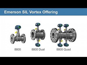 Rosemount™ SIL Certified Vortex Flow Meters for SIS Applications