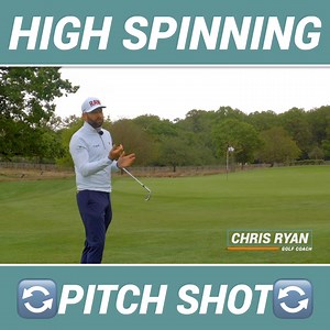 Imagine being able to hit low flighted spinning 🔄🔄 pitch shots that pull up right next to the flag....... well stop imagining and start hitting ⬇️ | Chris Ryan Golf