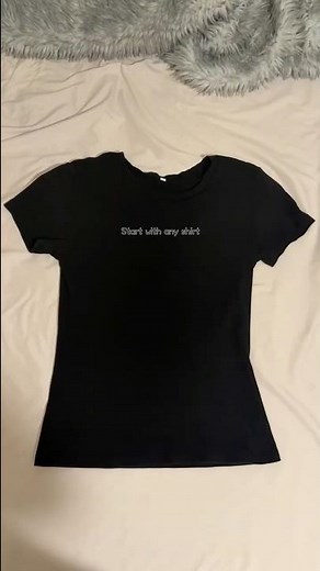 turn ur shirt into a cute button up #fashion #upcycling #fashionhacks