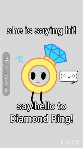 Diamond Ring is saying hello!