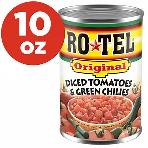 ROTEL Original Diced Tomatoes and Green Chilies, 10 oz - Walmart.com