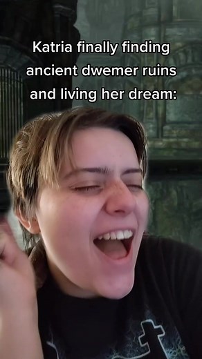 Katria Discovers Ancient Dwemer Ruins in Skyrim