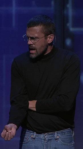 In this scene from The (R)evolution of Steve Jobs, Jobs expounds on what makes the piece of technology he's created different from anything else. He believes this machine is like a clarinet, a French horn, or an oboe; it should be used and played like an instrument! John Moore is "a fireball of manic energy, raging against the shortcomings of his employees and acquaintances, then tempering that volatility with sudden pathos."SF Chronicle There is one more performance left of this wonderfully cre