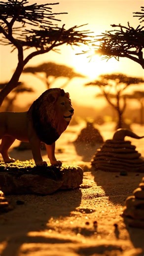 Wild Friends: LION KING of the Savanna! 🦁 Schleich Animal Movie