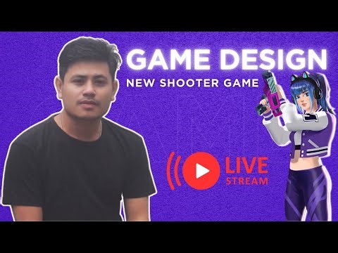 Shooter Game Design (Gameplay Interaction UI Mockups) Live Day 20