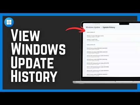 How to View Windows Update History