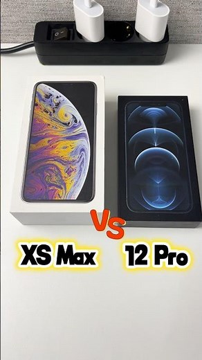 IPhone Xs Max vs 12 pro Comparison Power On Boot Up Speed Test