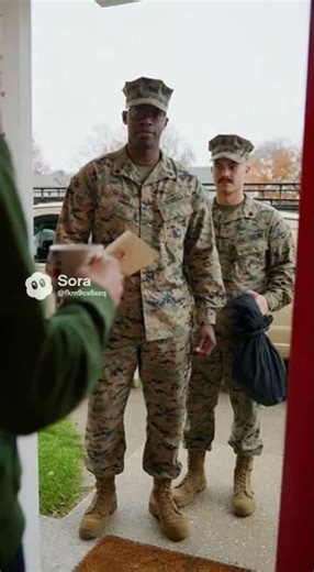 SATIRE USMC Draft Notice Finds Marine On Vacation in the UK 🇬🇧😂 #SeniorCitizenMarines #Shorts