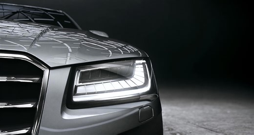 Audi A8 Matrix LED Headlights