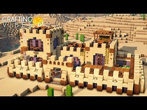 Minecraft: How to build a DESERT SURVIVAL base