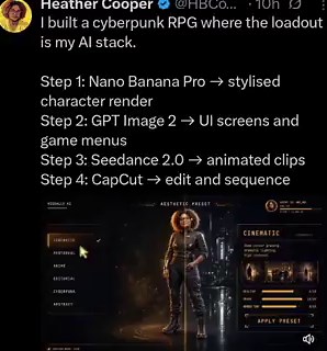 no, you did not build a cyberpunk RPG. this is not a game at all.