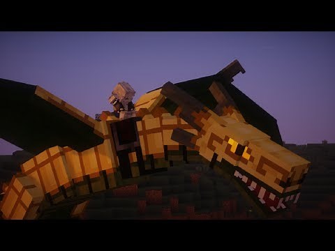 Minecraft Ice and Fire DRAGONS (Game of Thrones Mod)