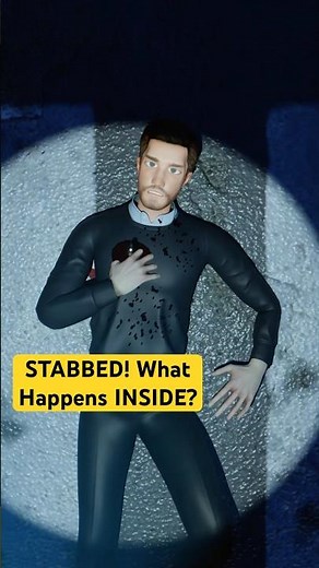 What Happens When You Get Stabbed? 😱