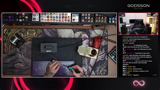 GODSSON - Daji Ocho Cuatro Mechanical Keyboard Build | !build !discord