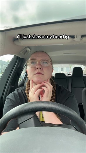 bad hair day: i’ll just shave my head ig
