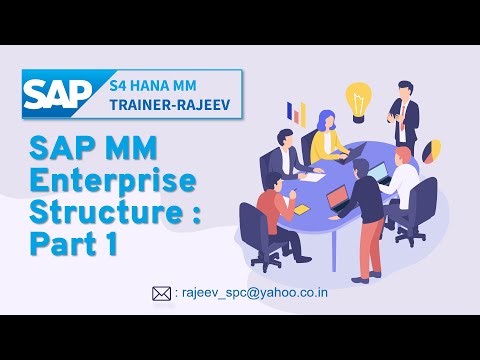 SAP MM Enterprise Structure Part 1