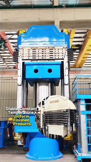 How stable is our industrial foaming press?