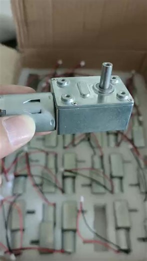 JGY370 DC Reducer Motor With High Torque and Multi-speed With Self-locking Turbine Worm Low Speed Motor 6V12V24V