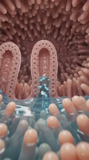 💧 How Your Body Uses Water | Amazing 3D Medical Animation #Shorts