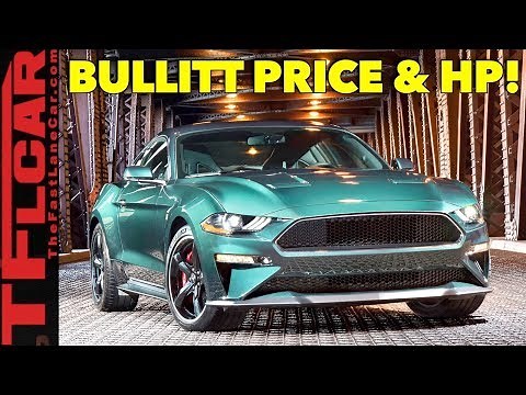 2019 Ford Mustang GT Bullitt Edition Price and Power Specs Are Here