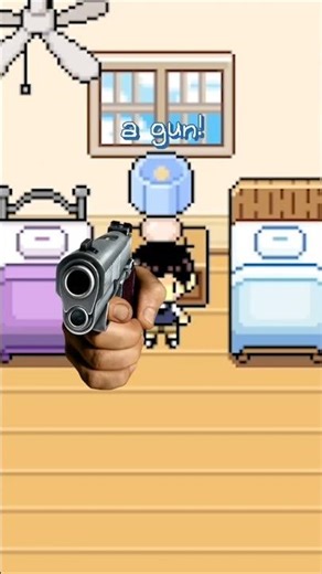 Mari Gives Sunny a Gun