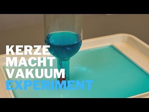 When the candle runs out of air - Experiment to copy