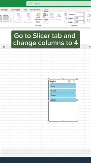 Make Excel Dashboards Dynamic 🔥 | Use Slicers Like a Pro #Shorts #viral #excel #filter