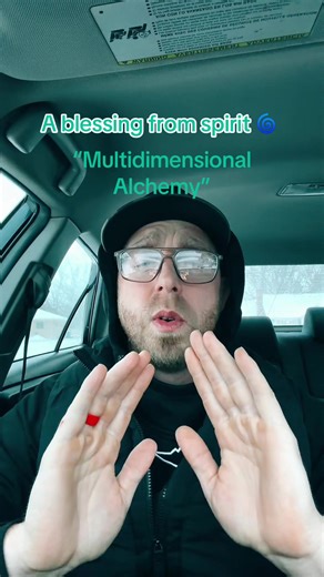 Spirit has a blessing for you today! Breathe and receive this energy 🌀 #lightlanguage #spirituality #energyhealing #alchemy #multidimensional