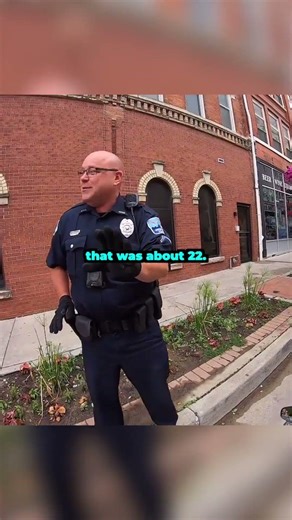 Cop catches 57 year old biker doing a wheelie and is shocked 😧 ‪@g-moneyrides8341‬