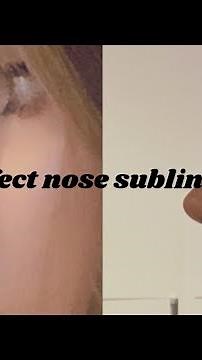 perfect nose subliminal + booster. ⚠️EXTREME RESULTS⚠️