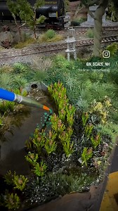 36K views · 1.1K reactions | Here's a fun process video from @n_scale_nh on adding lily pads to a runoff ditch! #modeltrains #modelrailroad | Walthers Trains www.walthers.com | Facebook