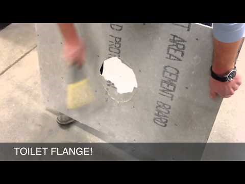 How To Cut 1/2" Hardiebacker Easily