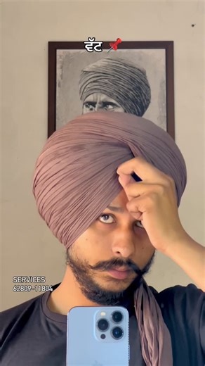 TURBANATOR🚩 on Instagram: "Turban tying skills🚩#sikh #khalsa#santjarnailsinghjikhalsabhindranwale"