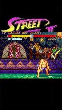 Street Fighter II Turbo (SNES) -E. Honda Vs Vega (Hardest Difficulty, 4 Star Turbo)