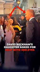 30M views · 95K reactions | A father always knows when something isn’t right. And David Beckham is not the exception: at their documentary premiere, amongst the flashes and the red carpet, he noticed his daughter Harper’s discomfort and he rushed to her side. | Upbeat | Facebook