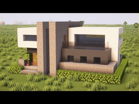 Minecraft: How to Build the Simplest and Most Beautiful High-Tech House Easily