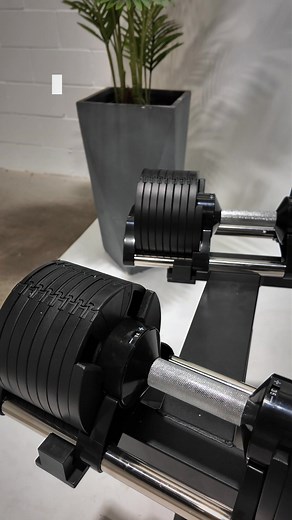 55K views |  Say goodbye to mid-workout delays. With our Adjustable Dumbbells, you switch weights in seconds. | Montreal Weights | Facebook