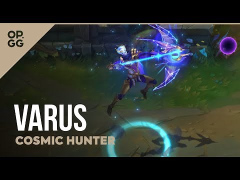 League of Legends Cosmic Hunter Varus OP.GG Skin Review