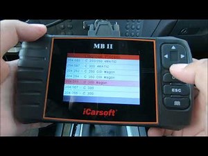 How to reset the Mercedes C-Class airbag warning light