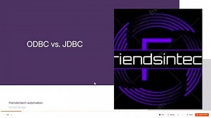 ODBC vs JDBC Explained | Why SCADA Systems Need Database Connectivity | FriendsInTech Automation