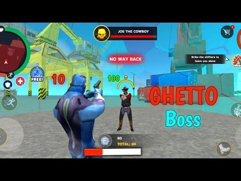 CAN I BEAT GHETTO BOSS || ROPE HERO MAFIA CITY WARS