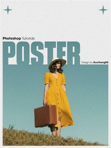 Photoshop 2026 - Tips for creating Unique Posters with images embedded in Text #ducthangds