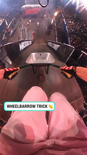 This is flipping brilliant! 🤩 #tricks #wheelbarrow #stunts | UNILAD