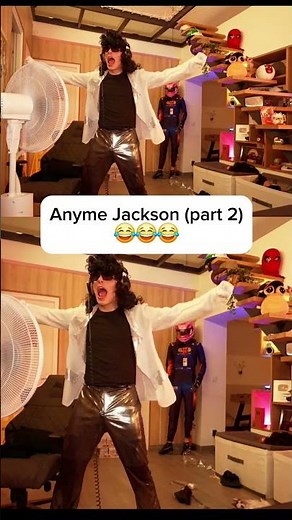 Anyme qui imite Michael Jackson Partie 2 😂😂😂