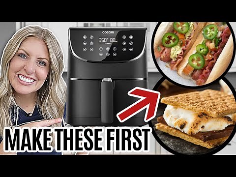 6 EASY Air Fryer Recipes for Beginners - MAKE THESE FIRST!