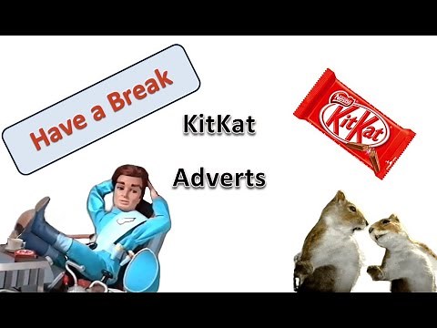 (1980s-2022) Kit Kat Chocolate Bar Advert Compilation