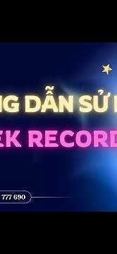 HƯỚNG DẪN SỬ DỤNG MÁY GHI ÂM