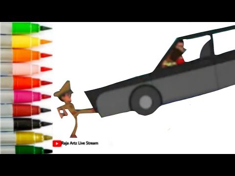 Little singham 🦁 drawing | little singham full duty drawing easy step by step