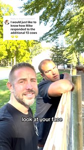 1.1M views · 61K reactions | Mike was less than thrilled about the 13 new Cows... #farmanimals #onthefarm #farmlife #fluffycows #cuteanimals #lol | Fluffy Feather Farm | Facebook